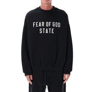 Fear of God Black Crewneck Sweater